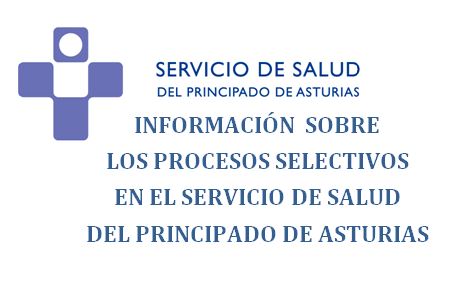 Procesos selectivos del Servicio de Salud del Principado de Asturias